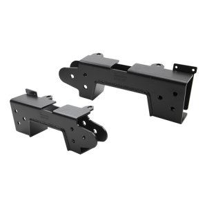 Saab 9-3 Brake Kit - Front + Rear - Stoptech - Premium Black E-Coated Rotors + Posi Quiet Pads - Black - `03-`05