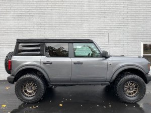 GMC Sierra 1500 Brake Kit - Front + Rear - Stoptech - Premium Black E-Coated Rotors + Posi Quiet Pads - 2005