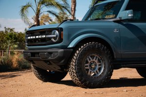 GMC Sierra 1500 HD Brake Kit - Front + Rear - Stoptech - Premium Rotors + Posi Quiet Pads - Black - 2003