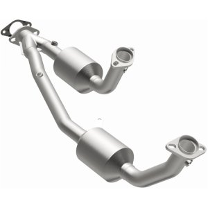 Chrysler Crossfire Brake Rotors (2) - Rear - Stoptech - C-Tek Silver Slotted/Drilled Rotors + Centric Premium Pads - Silver - `04-`08