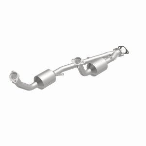 Chrysler Crossfire Brake Rotors (2) - Rear - Stoptech - C-Tek Silver Slotted/Drilled Rotors + Centric Premium Pads - Silver - `04-`08