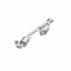 Chrysler Crossfire Brake Rotors (2) - Rear - Stoptech - C-Tek Silver Slotted/Drilled Rotors + Centric Premium Pads - Silver - `04-`08