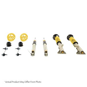 Ford F-350 Brake Kit - Front - Stoptech - Slotted/Drilled Rotors + Centric Premium Pads - Silver - `05-`06