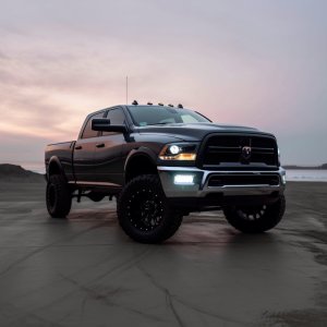 GMC Canyon Brake Kit - Front - Stoptech - Drilled and Slotted C-Tek Silver Rotors + Centric Premium Pads - Silver - `04-`08