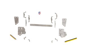 Ford F53 Brake Pads + Rotors - Rear - Stoptech - C-Tek Silver Slotted/Drilled Rotors + Centric Premium Pads - Silver - `07-`19