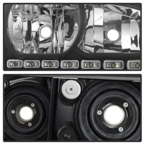 Cadillac CTS Brake Pads + Rotors - Front - Stoptech - Preferred Axle Pack; Premium E-coated Rotors + Posi Quiet Pads - Black - `08-`14