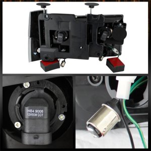 Pontiac Grand Am Brake Pads + Rotors - Front - Stoptech - Centric Premium Black Rotors + Posi Quiet Pads - black - `99-`05