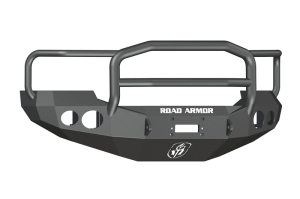 Audi A6 Quattro Brake Kit - Front - Stoptech - Slotted Sport Rotors + Street Pads - Black - `02-`04