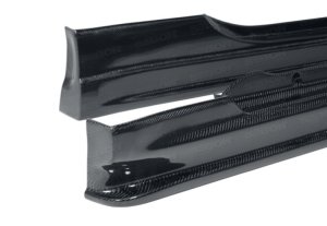 Infiniti Q60 Brake Kit - Front - Stoptech - Drilled/Slotted Rotors + Street Pads - Black - `14-`19