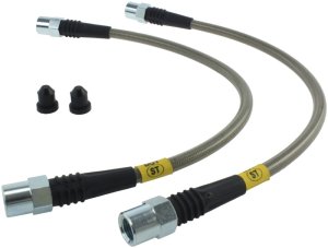 Audi A6 Brake Line Kit - Front - Stoptech - Stainless Steel Braided - Stainless Steel - `06-`11