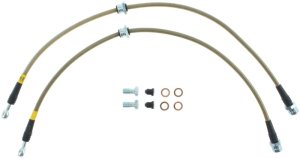 Audi TT Brake Line Kit - Front - Stoptech - Stainless Steel - `08-`09 Audi TT Brake Line Kit - Front - Stoptech - Stainless Steel - `08-`09