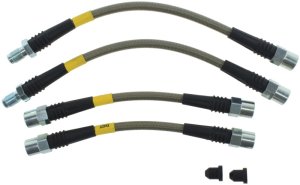 Audi S4 Brake Line Kit - Rear - Stoptech - Stainless Steel - `00-`02