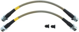 Volkswagen Jetta Brake Line Kit - Rear - Stoptech - Stainless Steel Braided - Stainless Steel - `05-`18