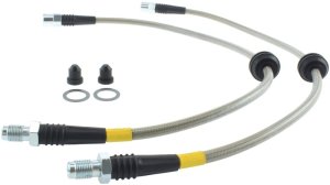 BMW 1 Series Brake Line Kit - Front - Stoptech - Stainless Steel Braided - 2011