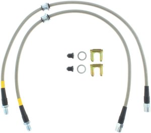 BMW X6 Brake Line Kit - Front - Stoptech - Stainless Steel - Stainless Steel - `09-`12