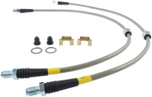 BMW X6 Brake Line Kit - Front - Stoptech - Stainless Steel - Stainless Steel - `09-`12