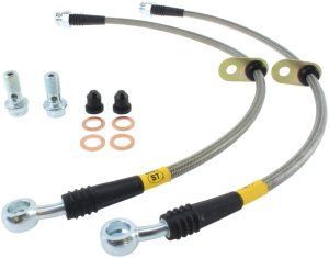 Acura TSX Brake Line Kit - Front - Stoptech - Stainless Steel Braided - `04-`08
