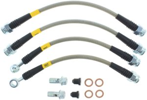 Honda Pilot Brake Line Kit - Rear - Stoptech - Stainless Steel - `09-`11 Honda Pilot Brake Line Kit - Rear - Stoptech - Stainless Steel - `09-`11