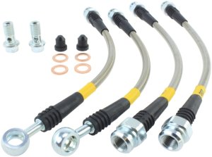 Honda Pilot Brake Line Kit - Rear - Stoptech - Stainless Steel - `09-`11 Honda Pilot Brake Line Kit - Rear - Stoptech - Stainless Steel - `09-`11