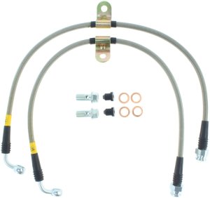 Mazda RX-8 Brake Line Kit - Front - Stoptech - Stainless Steel Braided - Stainless Steel - `04-`11