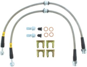 Chrysler Sebring Brake Line Kit - Front - Stoptech - Stainless Steel Braided - Stainless Steel - `01-`05 Chrysler Sebring Brake Line Kit - Front - Stoptech - Stainless Steel Braided - Stainless Steel - `01-`05