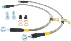 Hyundai Genesis Coupe Brake Line Kit - Front - Stoptech - Stainless Steel - `10-`16