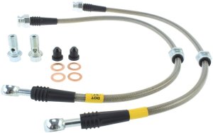 Kia Spectra Brake Line Kit - Rear - Stoptech - Stainless Steel - `04-`09