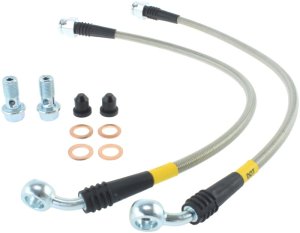Hyundai Genesis Coupe Brake Line Kit - Rear - Stoptech - Stainless Steel - `10-`16