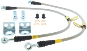 Ford Fiesta Brake Line Kit - Front - Stoptech - Stainless Steel - `14-`19 Ford Fiesta Brake Line Kit - Front - Stoptech - Stainless Steel - `14-`19