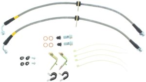 Ford Mustang Brake Line Kits - Front - Stoptech - Stainless Steel - Stainless Steel - `11-`14
