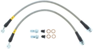 Chevrolet Corvette Brake Line Kit - Front - Stoptech - Stainless Steel - `97-`03