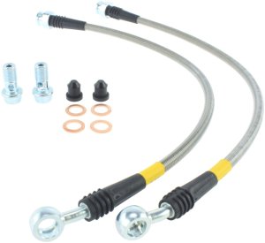 Chevrolet Corvette Brake Line Kit - Front - Stoptech - Stainless Steel - `97-`03