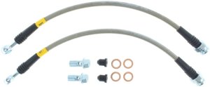 Pontiac Firebird Brake Line Kit - Front - Stoptech - Stainless Steel - `93-`02