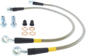 Chevrolet Corvette Brake Line Kit - Rear - Stoptech - Stainless Steel Braided - Stainless Steel - `97-`04