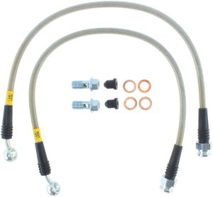 Chevrolet Corvette Brake Line Kit - Rear - Stoptech - Stainless Steel Braided - Stainless Steel - `97-`04