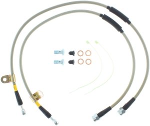 Chevrolet Silverado 2500 Brake Line Kit - Front - Stoptech - Stainless Steel - `99-`06