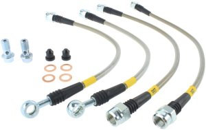 GMC Yukon XL 1500 Brake Line Kit - Rear - Stoptech - Stainless Steel Braided - Stainless Steel - 2007