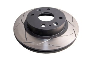 Lexus  LX  Brake Rotors (2) - Rear - Stoptech - Slotted Sport - Black E-Coated - `08-`19