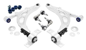 Subaru WRX STI Control Arms - Front - Superpro - Lower Alloy Control Arm Kit - `04-`06