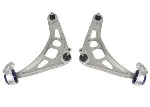 BMW 3 Series Control Arms - Front - Superpro - Alloy Lower, Standard Alignment, Pre-assembled with Bushings and Ball Joints - 2000