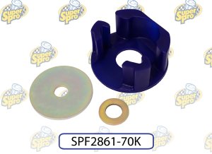 Volkswagen GTI Control Arm Bushing Kit - Rear Lower - Superpro - Comfort - 2006