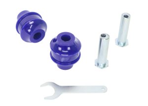 BMW 3 Series Radius Arm Bushing Kit - Front - Superpro - Caster Adjustable, Double Offset, Lower - 2012