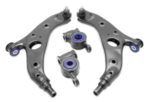 Mazda CX-5 Control Arms - Front - Superpro - Lower Arm Set w/ Bushings - 2013