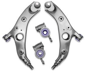 Mazda CX-5 Control Arms - Front - Superpro - Lower Arm Set w/ Bushings - 2013