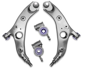 Mazda CX-5 Control Arms - Front - Superpro - Lower Arm Set w/ Bushings - 2013
