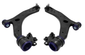 Mazda 3 Control Arms - Front - Superpro - Front Lower Set w/ Bushings - `04-`09