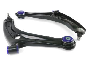 Ford Fiesta Control Arm Set - Front - Superpro - +Caster - `11-`19