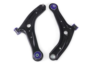 Ford Fiesta Control Arm Set - Front - Superpro - +Caster - `11-`19