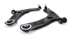 Volkswagen Golf R Control Arm Lower Assembly Kit - Front - Superpro - Add. Positive Caster - 2015