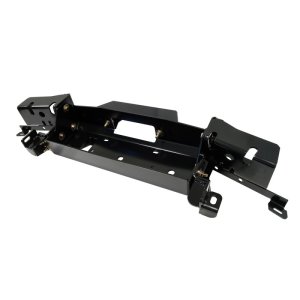 Toyota Tundra Winch Mount - Superwinch - Hidden, Bolt-on, Pre-drilled for Hawse/Roller Fairlead - Textured Black - `22-`24
